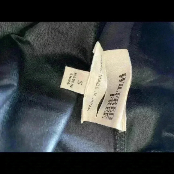 Aritzia Wilfred Free Faux Leather Leggings - Picture 4 of 9